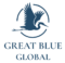 great blue global logo transparent vector